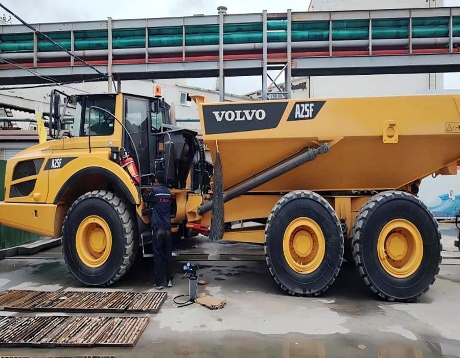 Installation Project Of Automatic Fire Suppression System For Articulated Mine Cars