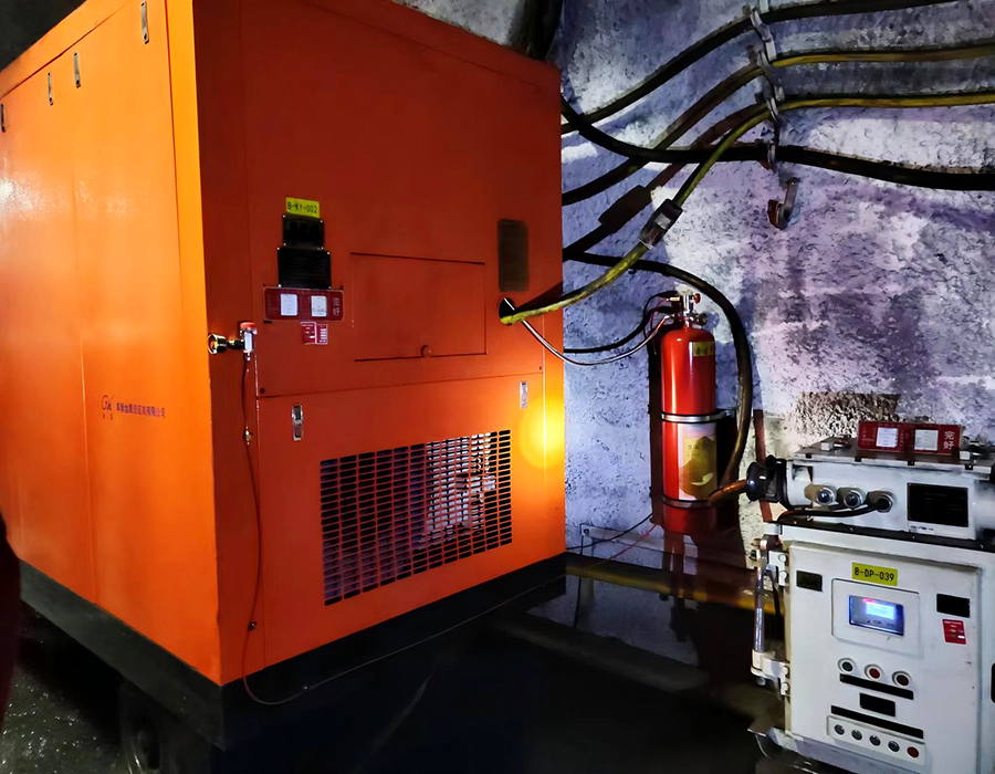 Installation Project of Automatic Fire Suppression System for Underground Air Compressor