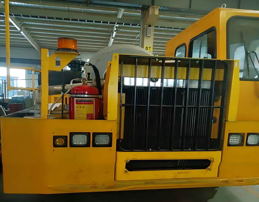 Installation project Of automatic Fire Suppression System For mortar spraying vehicle