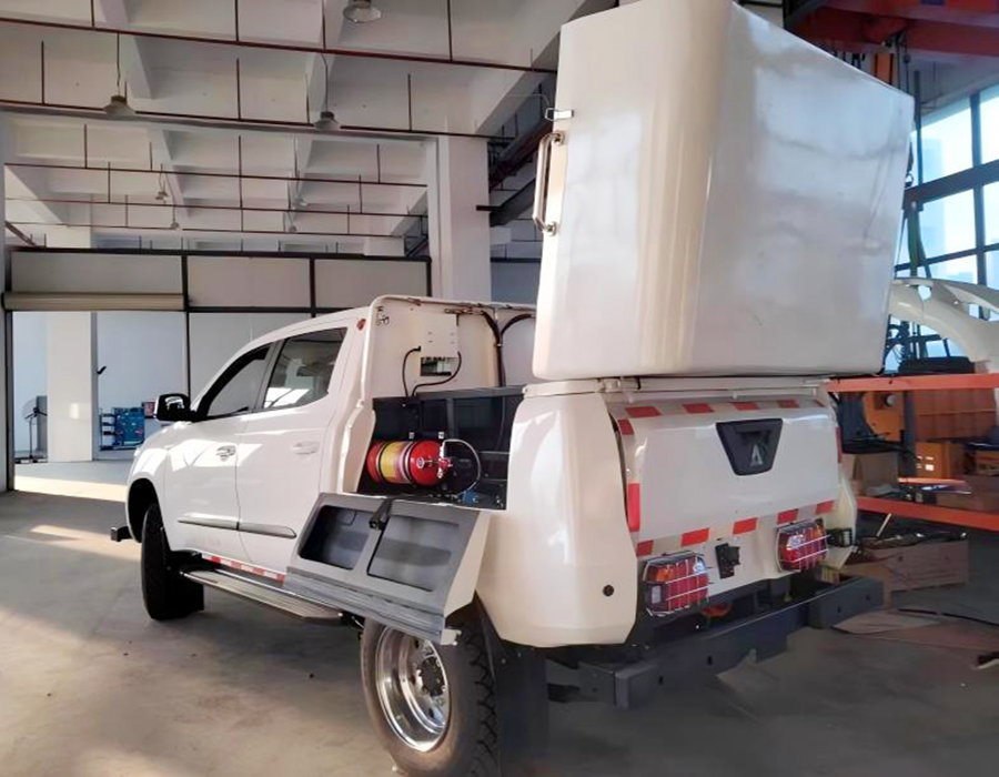 Installation Project of Automatic Fire Suppression System for New Energy Vehicles