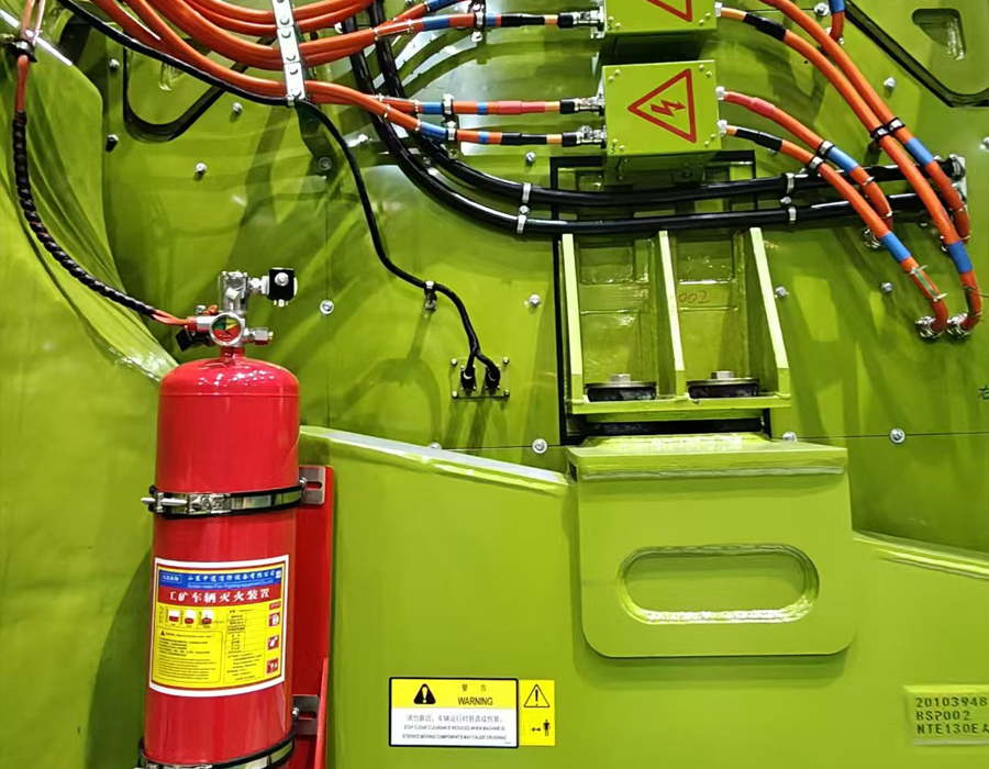 GMfire Automatic Fire Suppression System for Heavy Mining Equipment: The 