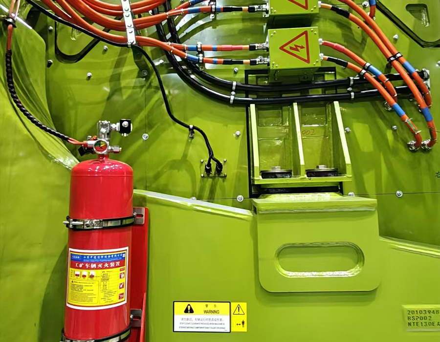 GMfire Automatic Fire Suppression System for Heavy Mining Equipment: The 