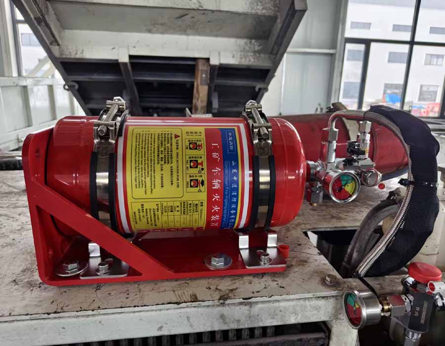 Vehicle Fire Suppression System: gmfire Provides Comprehensive Solutions to Fire Hazards in Open-Pit and Underground Mining Vehicles from Design to Application Vehicle Fire Suppression System: gmfire Provides Comprehensive Solutions to Fire Hazards in Open-Pit and Underground Mining Vehicles from Design to Application
