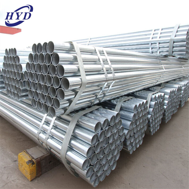 ST37-2 Galvanized Steel Round Pipe