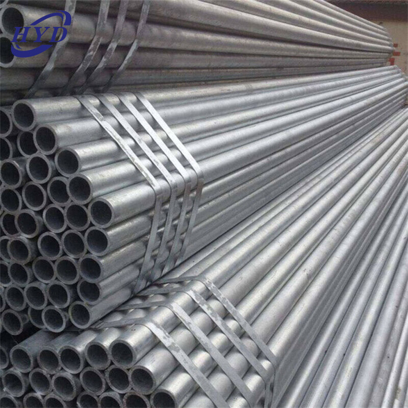  ST37-2 Galvanized Steel Round Pipe