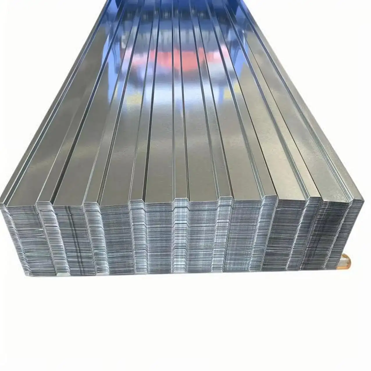 1-6mm thickness Galvanized Corrugated Plate for metal roofing 