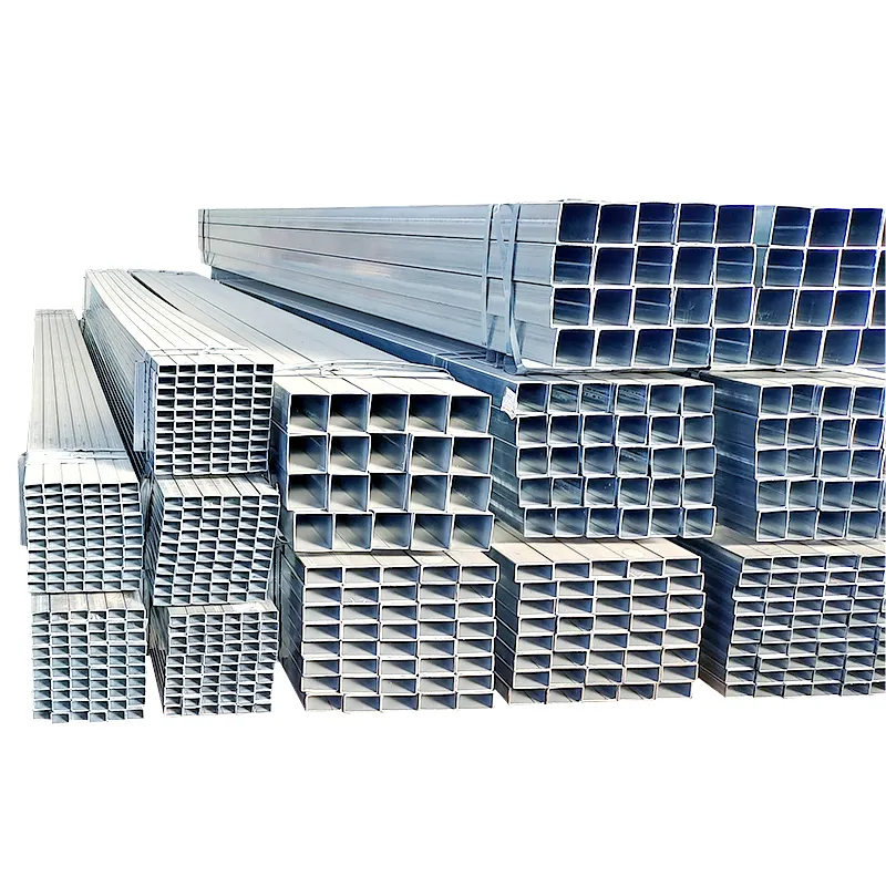 Q345 Galvanized Rectangle Hollow Sections / Galvanized Rectangle Tube