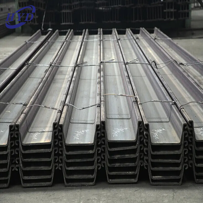 A53 Gr.A A656 Gr.50 U-Shaped Steel Sheet Pile