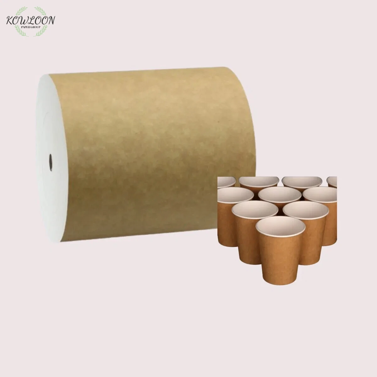 China factory Custom Kraft Paper Tape Jumbo Roll