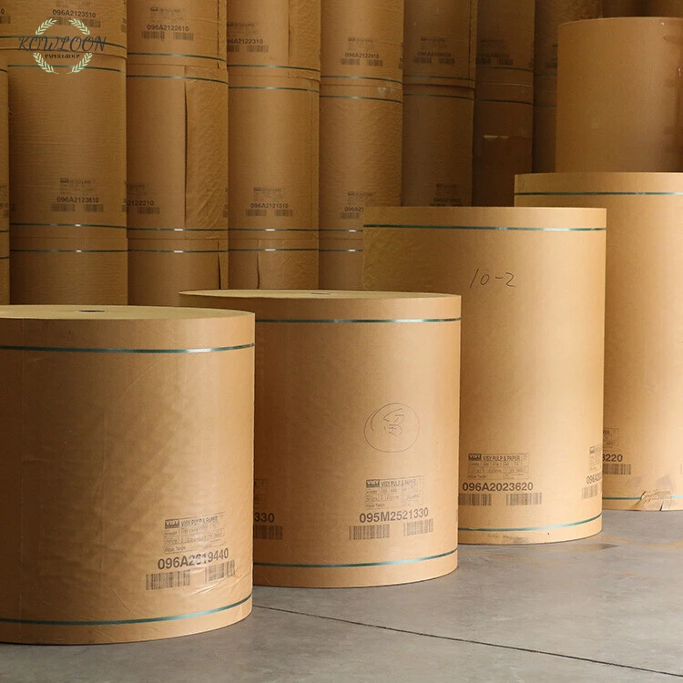 China factory Custom Kraft Paper Tape Jumbo Roll