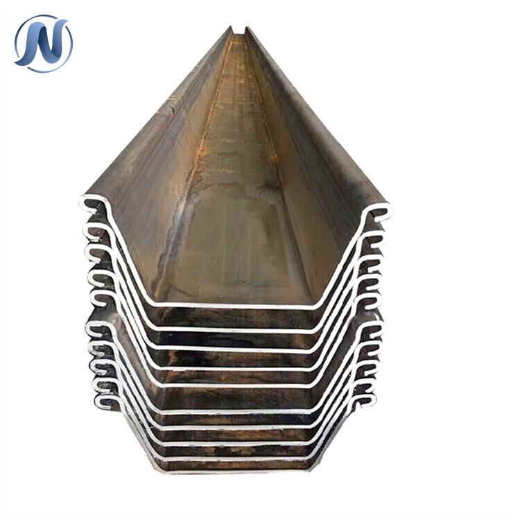 A53 Gr.A A656 Gr.50 U-Shaped Steel Sheet Pile