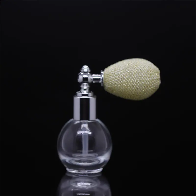 10ml air bag bottle spray powder perfume bottle 10ml glass spray 10ml screw perfume glass bottle with cap