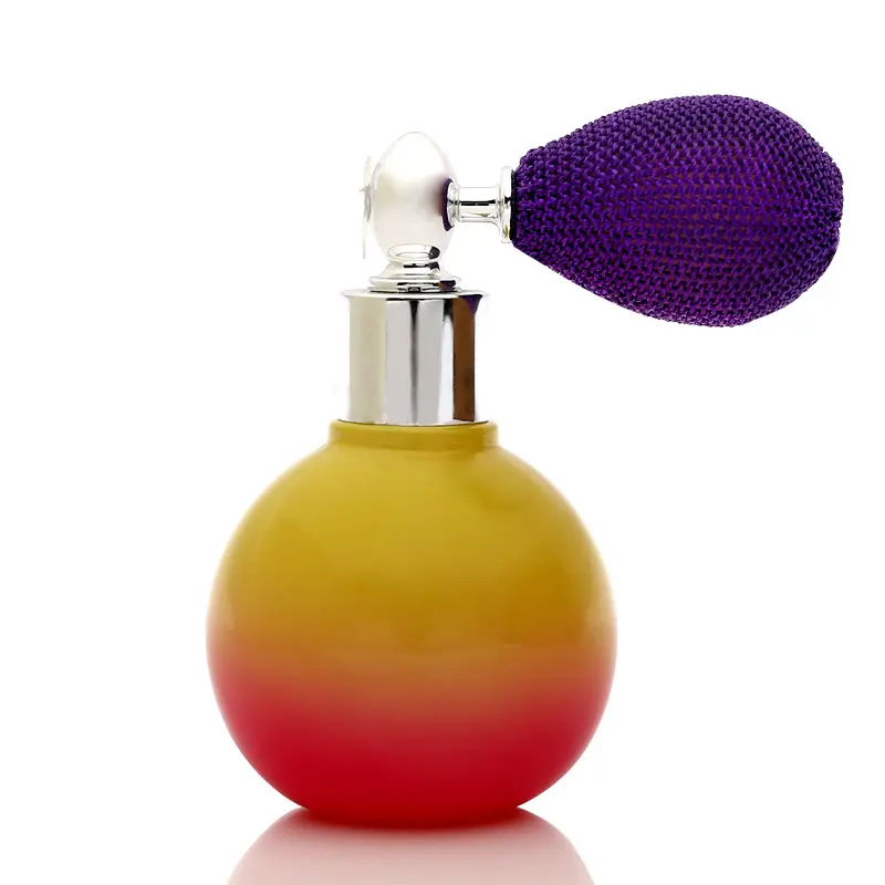 colorful 50ml 100ml sprayer pump perfume bottle airbag perfume bottle packaging