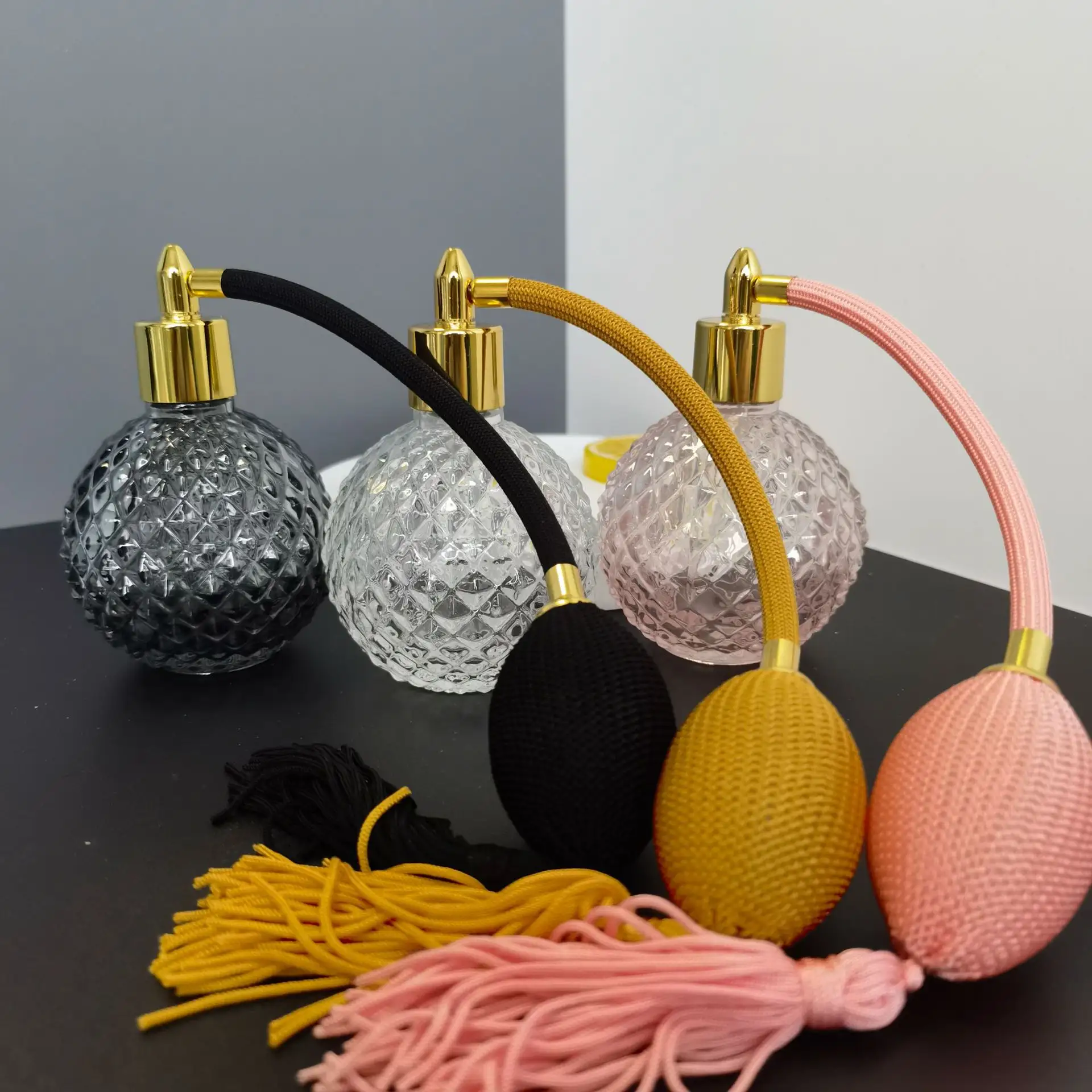 vintage perfume bottle airbag spray fancy middle eastern perfume bottle fancy glass perfume bottle