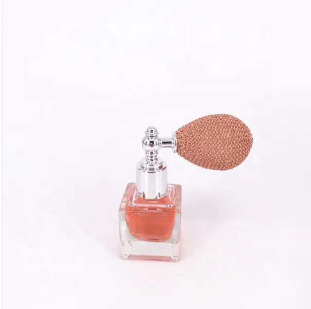 cube sprayer powder glass bottle cap 10ml square glass bottle empty perfume bottle 10ml