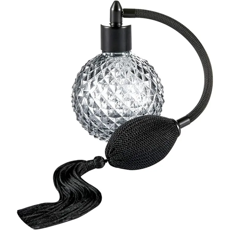 mini 50ml high-end retro airbag perfume bottle spray bottle 100ml empty car perfume bottle