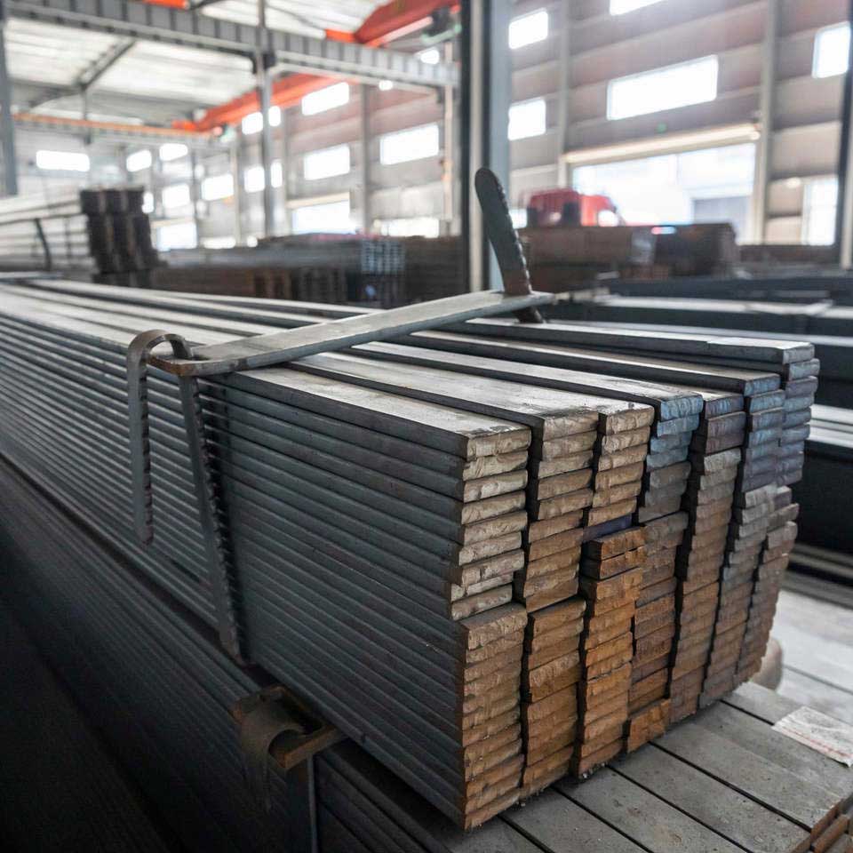 Flat steel
