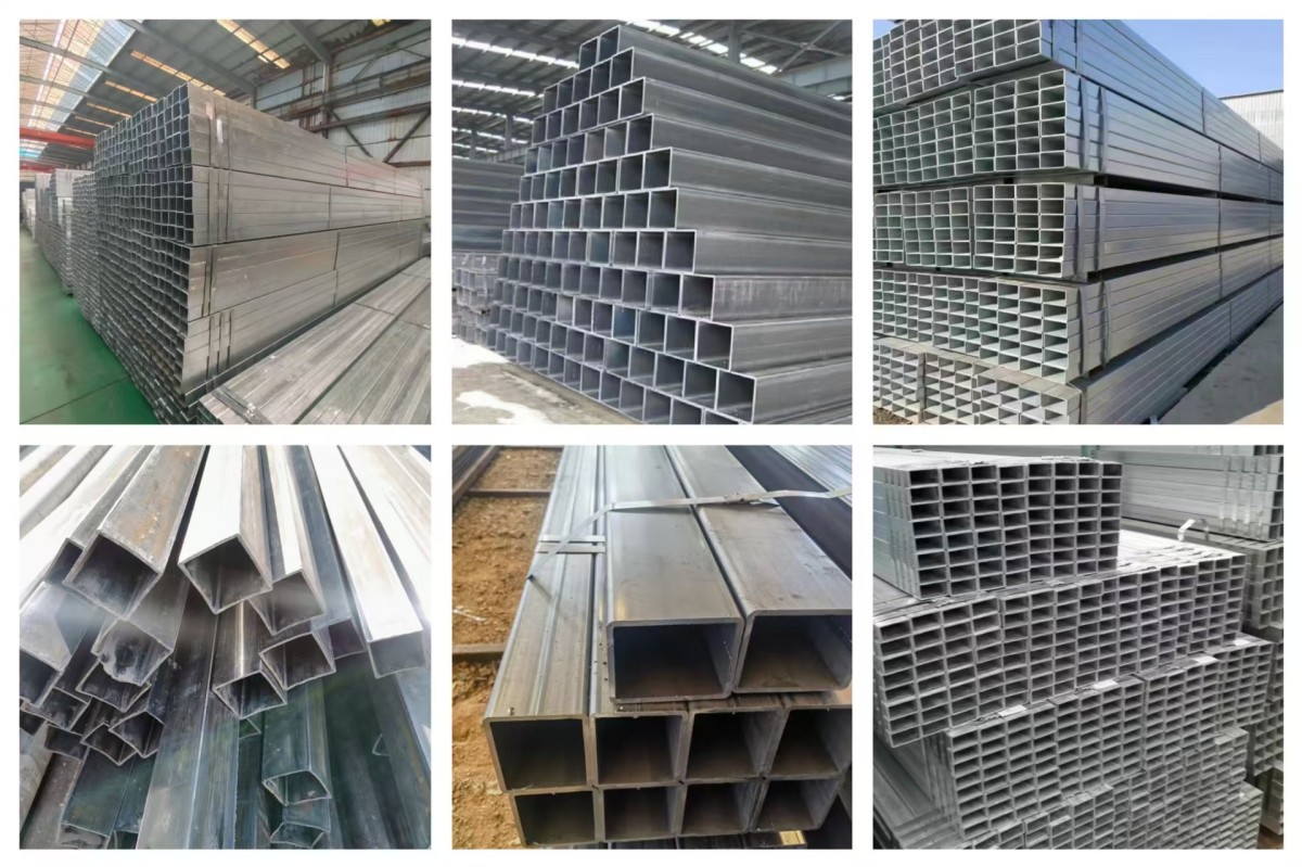 镀锌方管拼图