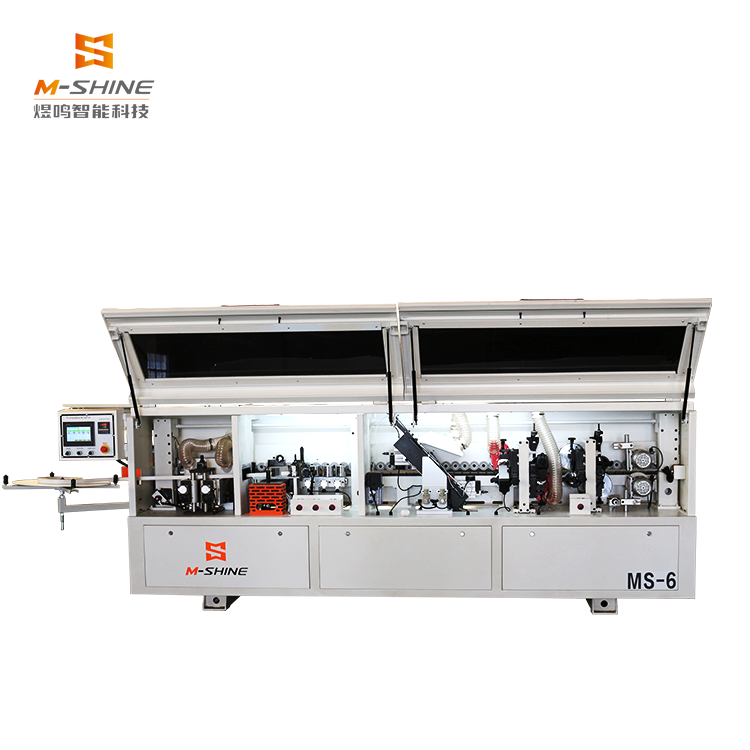 M-shine 6 Processes Edge Banding Machine 15m/min Conveying Speed For Panel Furniture Production
