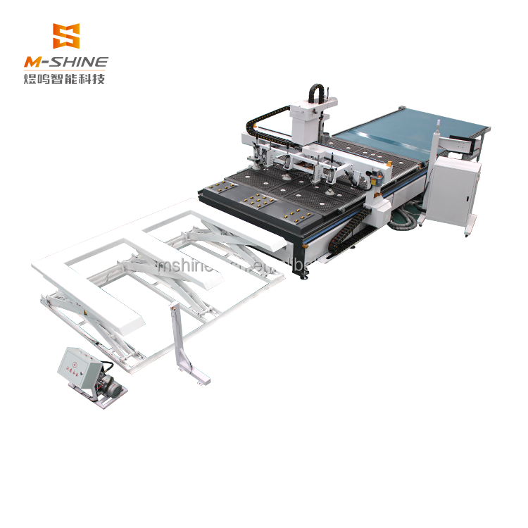 M8 automatic loading and unloading furniture production line