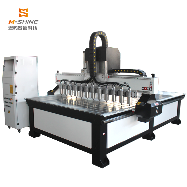 Independent Multi-Head Wood Engraving Machine