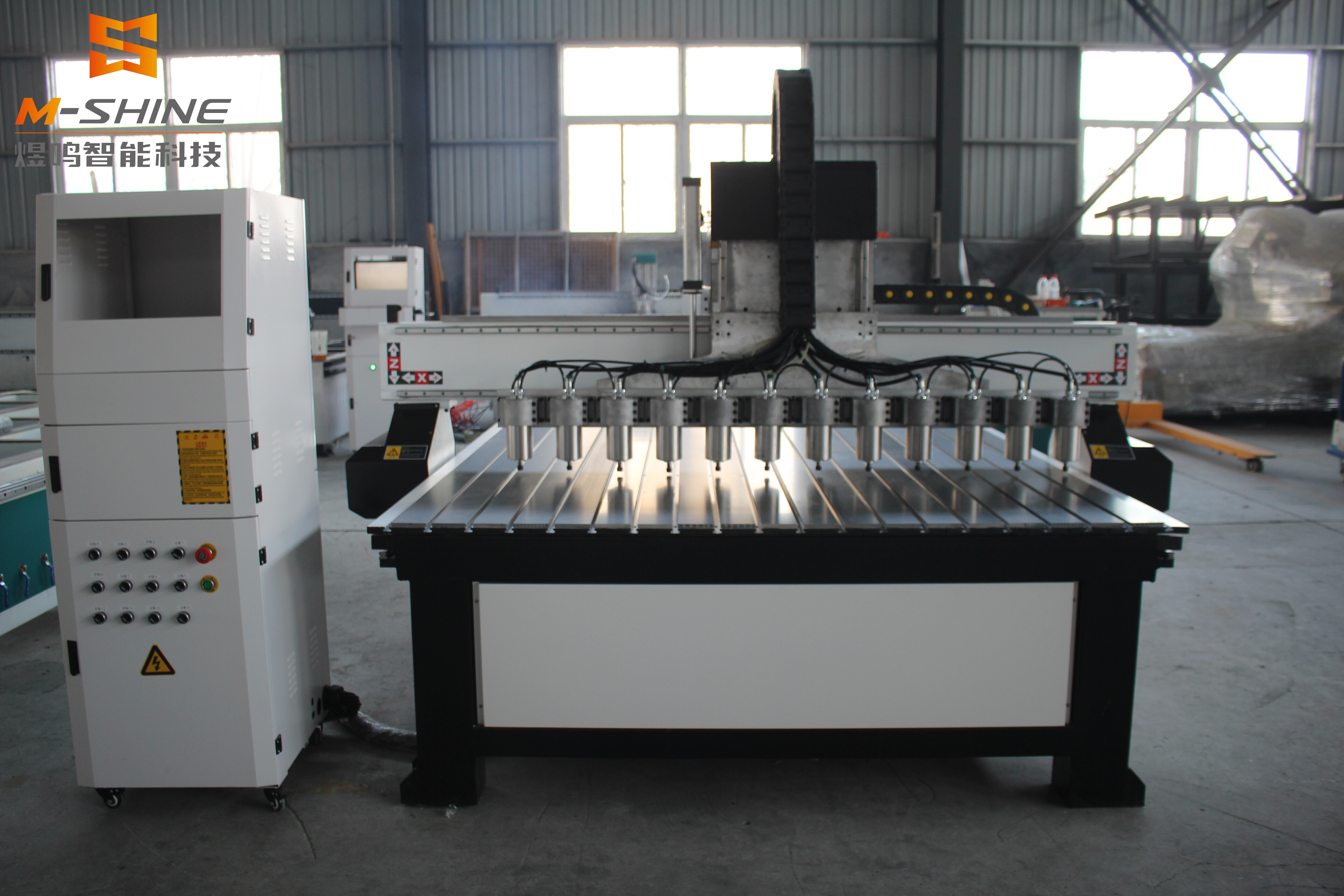 Independent Multi-Head Wood Engraving Machine