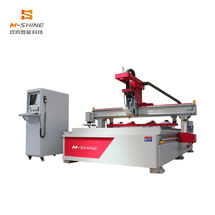 Precision 2130 ATC CNC engraving and cutting machine, equipped with disc tool changer