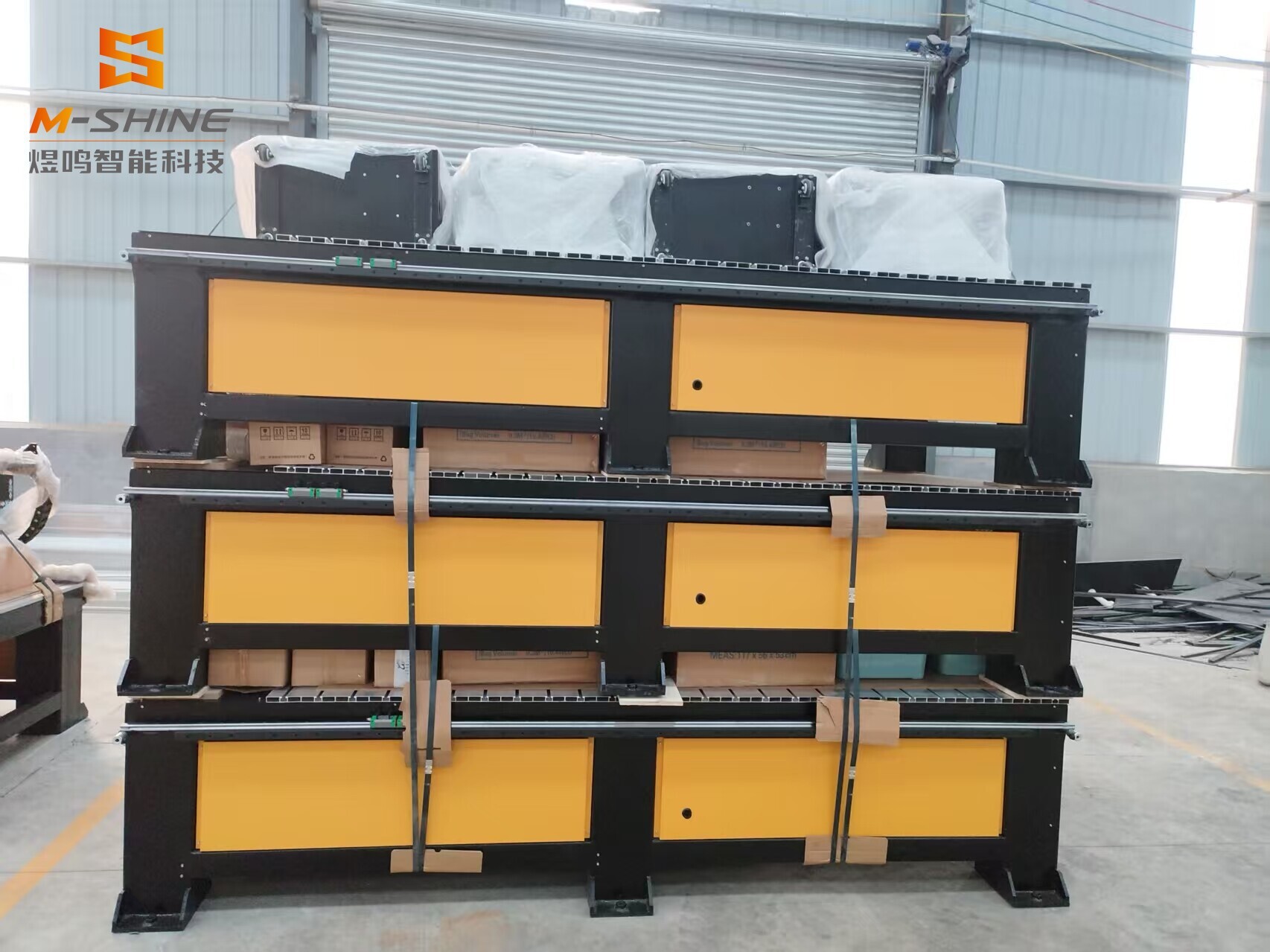 Five woodworking carving machines sent to Oman customer - global service