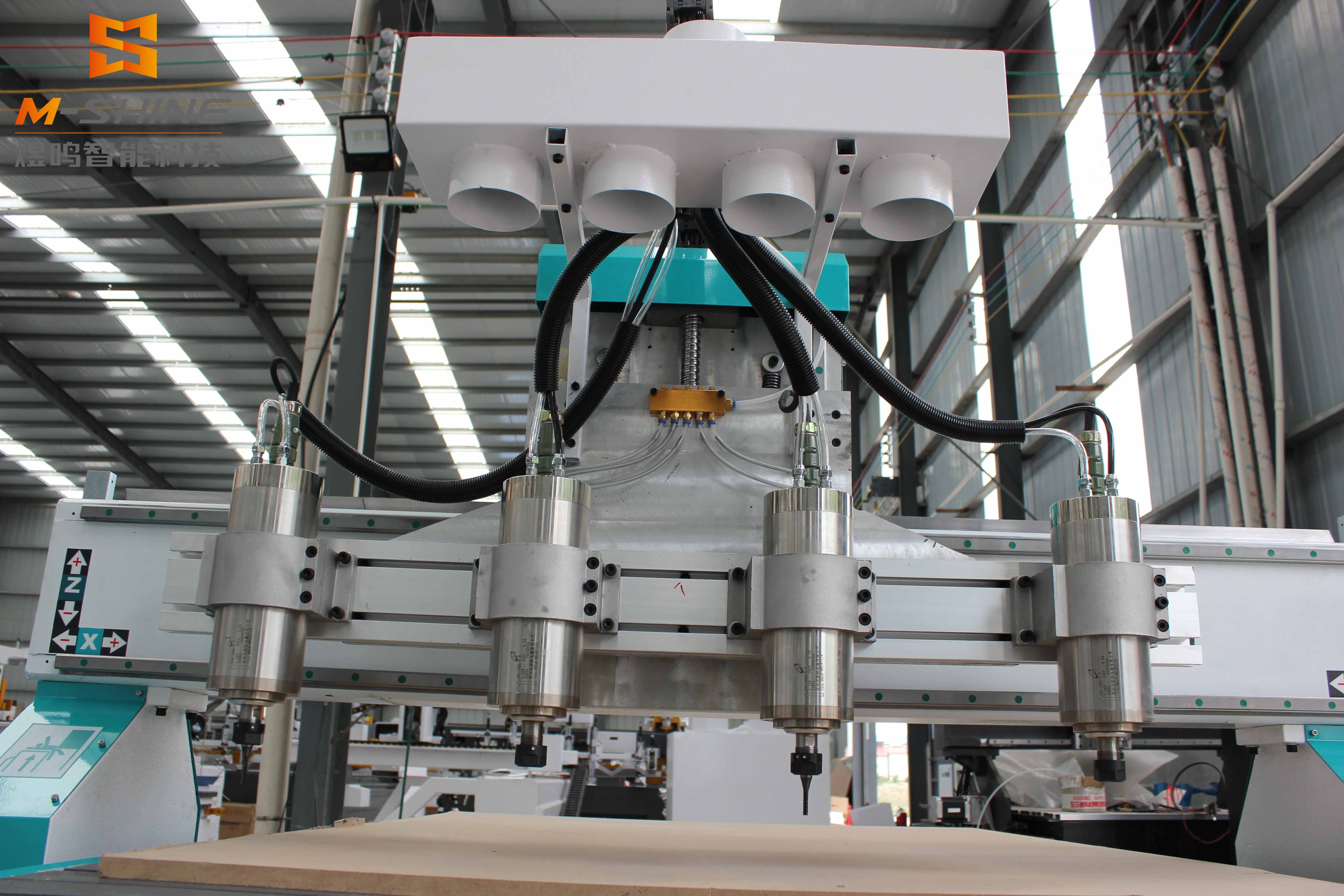 How to Use Multi Head Wood CNC Carving Machine Correctly and Standardly