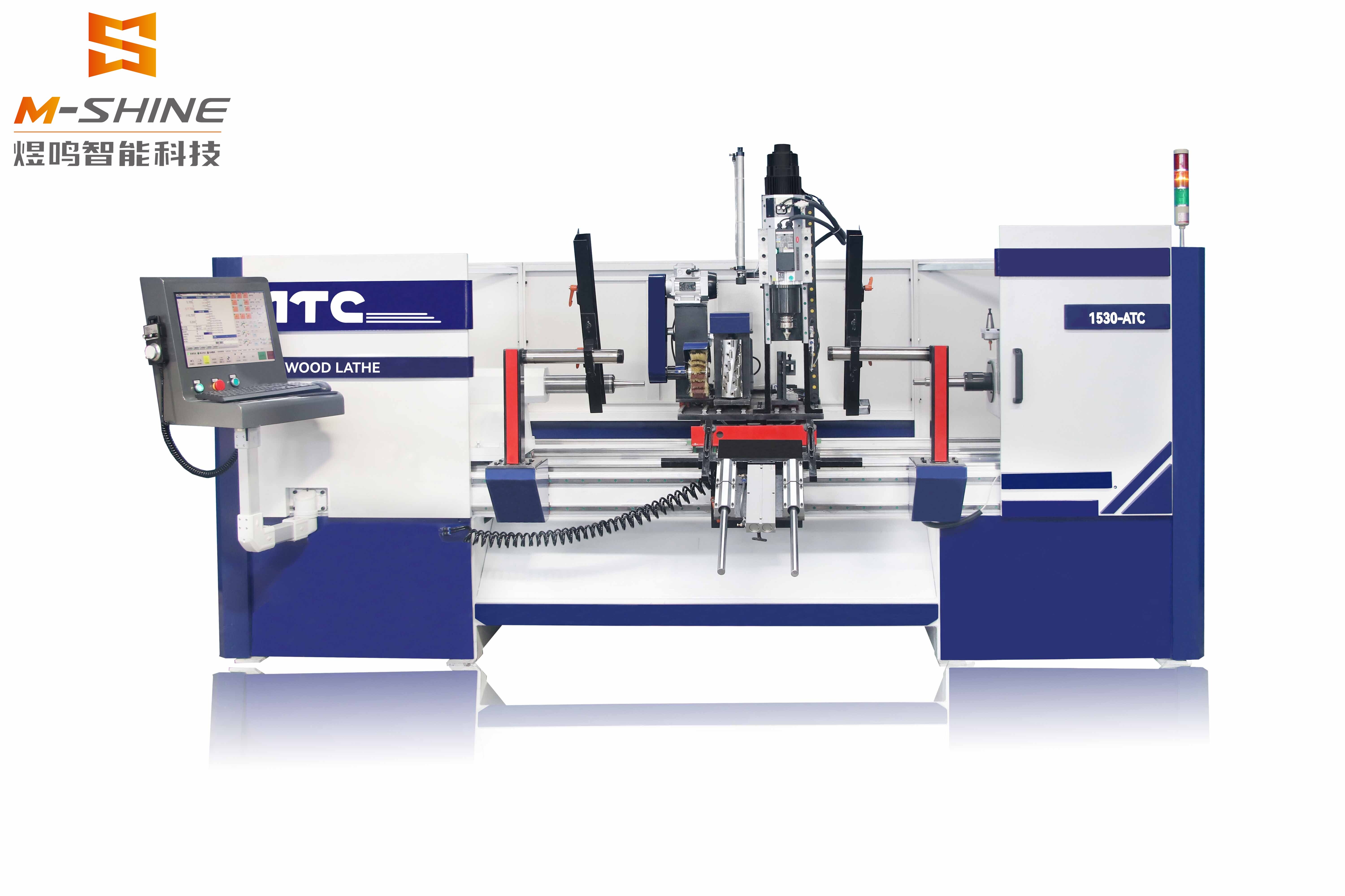 JINAN M-SHIINE 1530 Four-Process Automatic Tool Changer CNC Woodworking Lathe