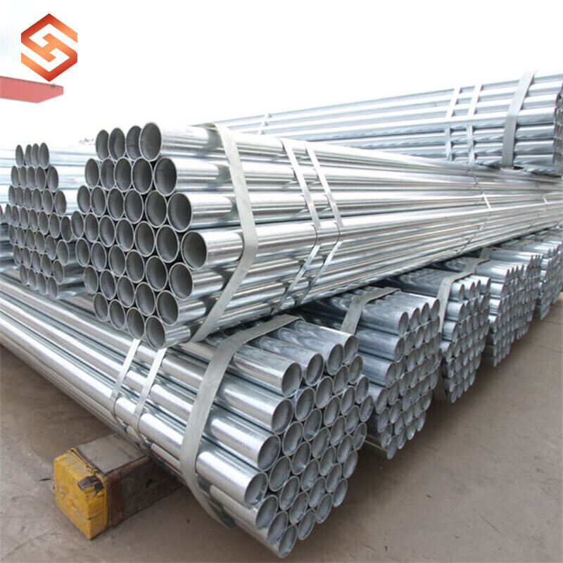  ST37-2 Galvanized Steel Round Pipe