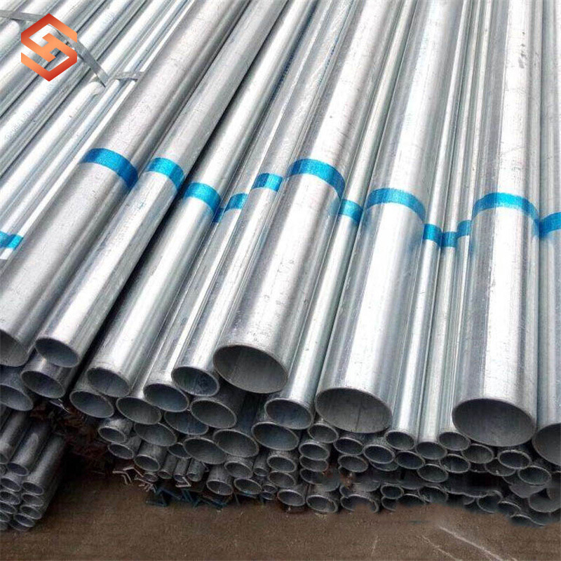  ST37-2 Galvanized Steel Round Pipe