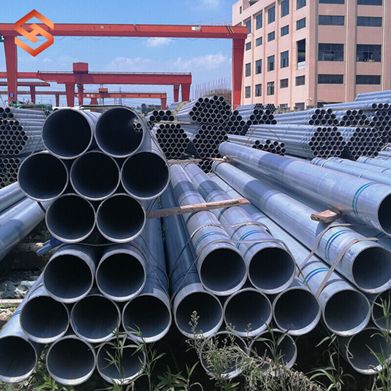 16Mn Galvanized Steel Round Pipe