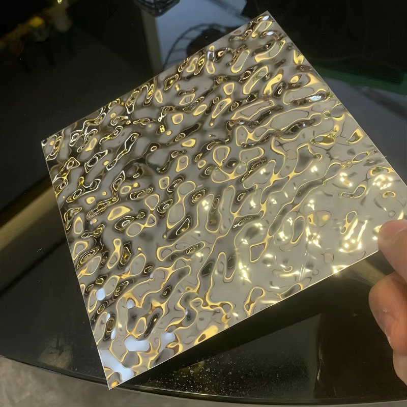 Water Ripple Stainless Steel Sheet