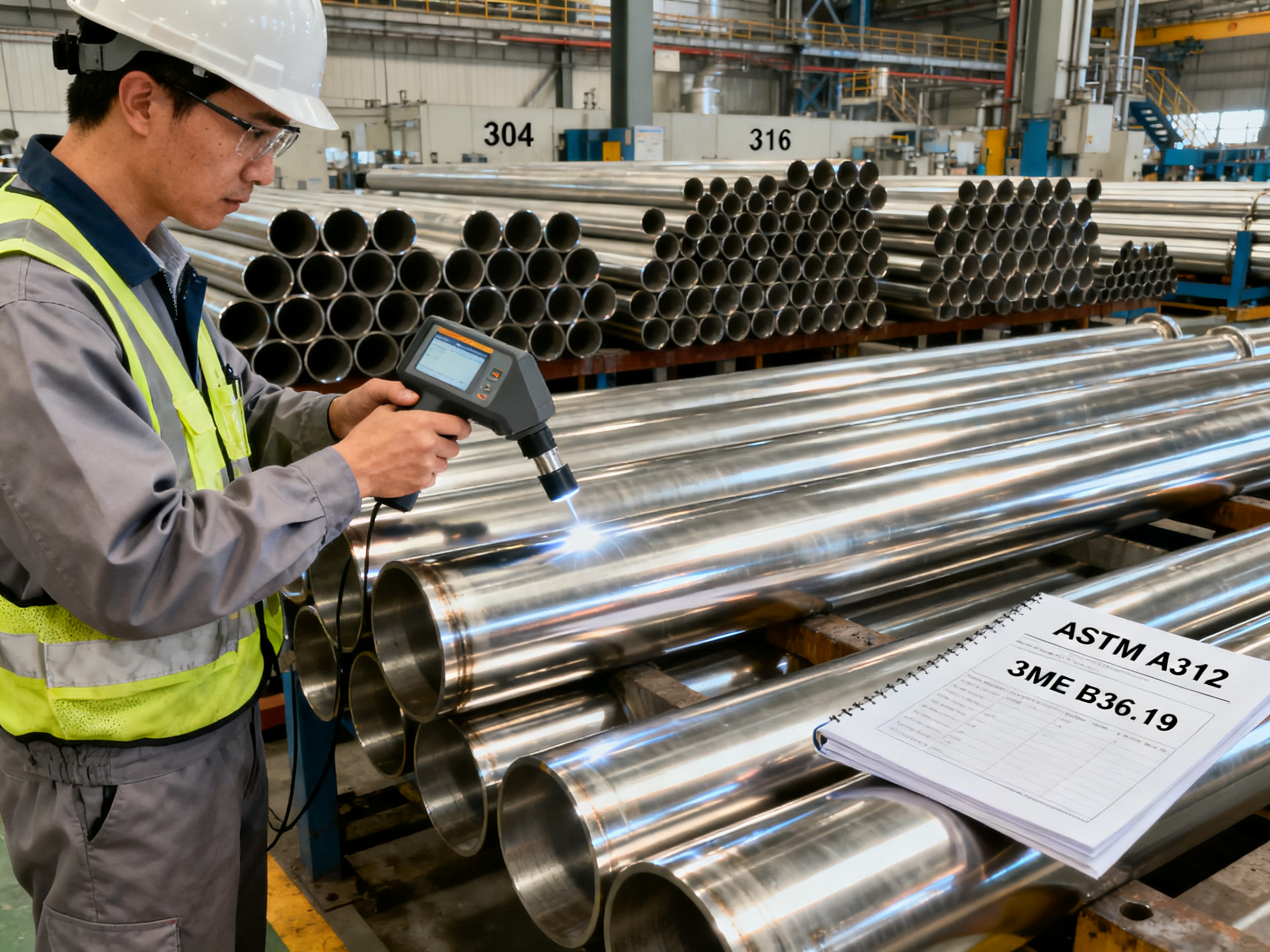 Industrial-grade stainless steel pipe selection: Detailed explanation of corrosion resistance and pressure ratings.——2026.1.20