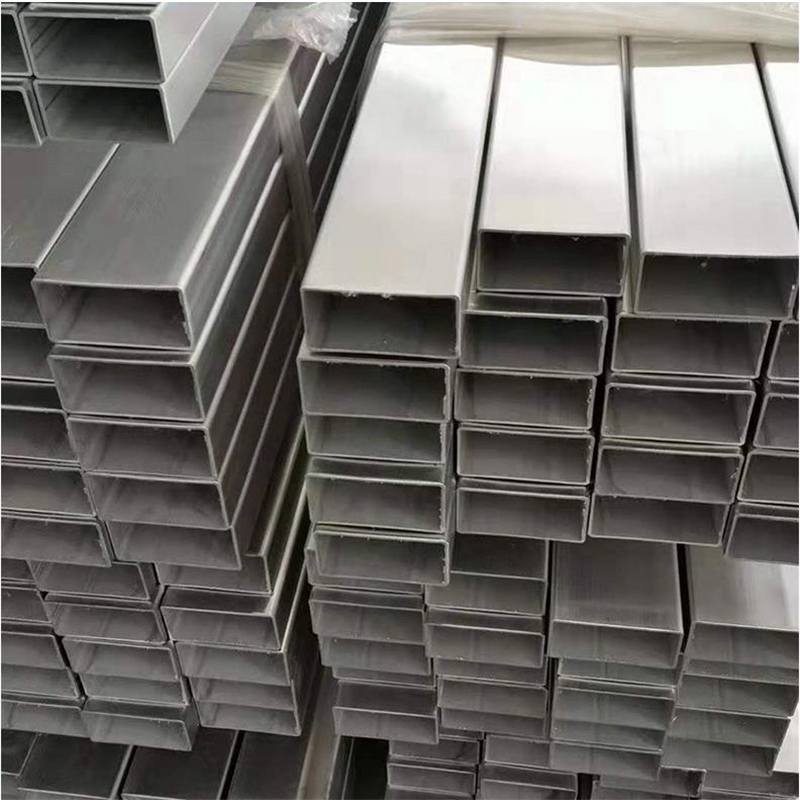 Stainless steel rectangular tube