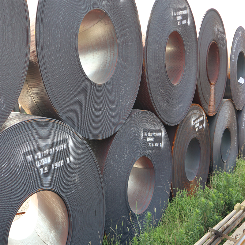 Carbon steel checkered coil