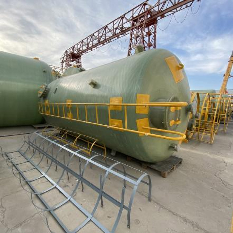 FRP Vertical Chemical Storage Tank