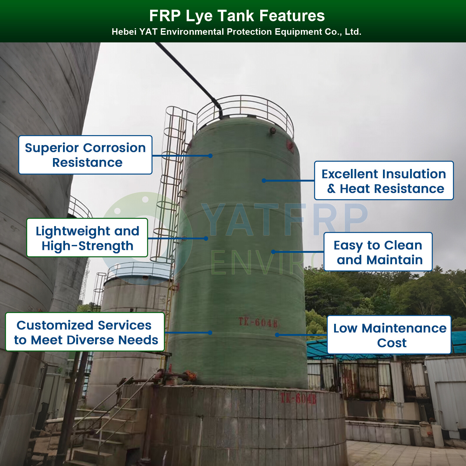 FRP Lye Tank
