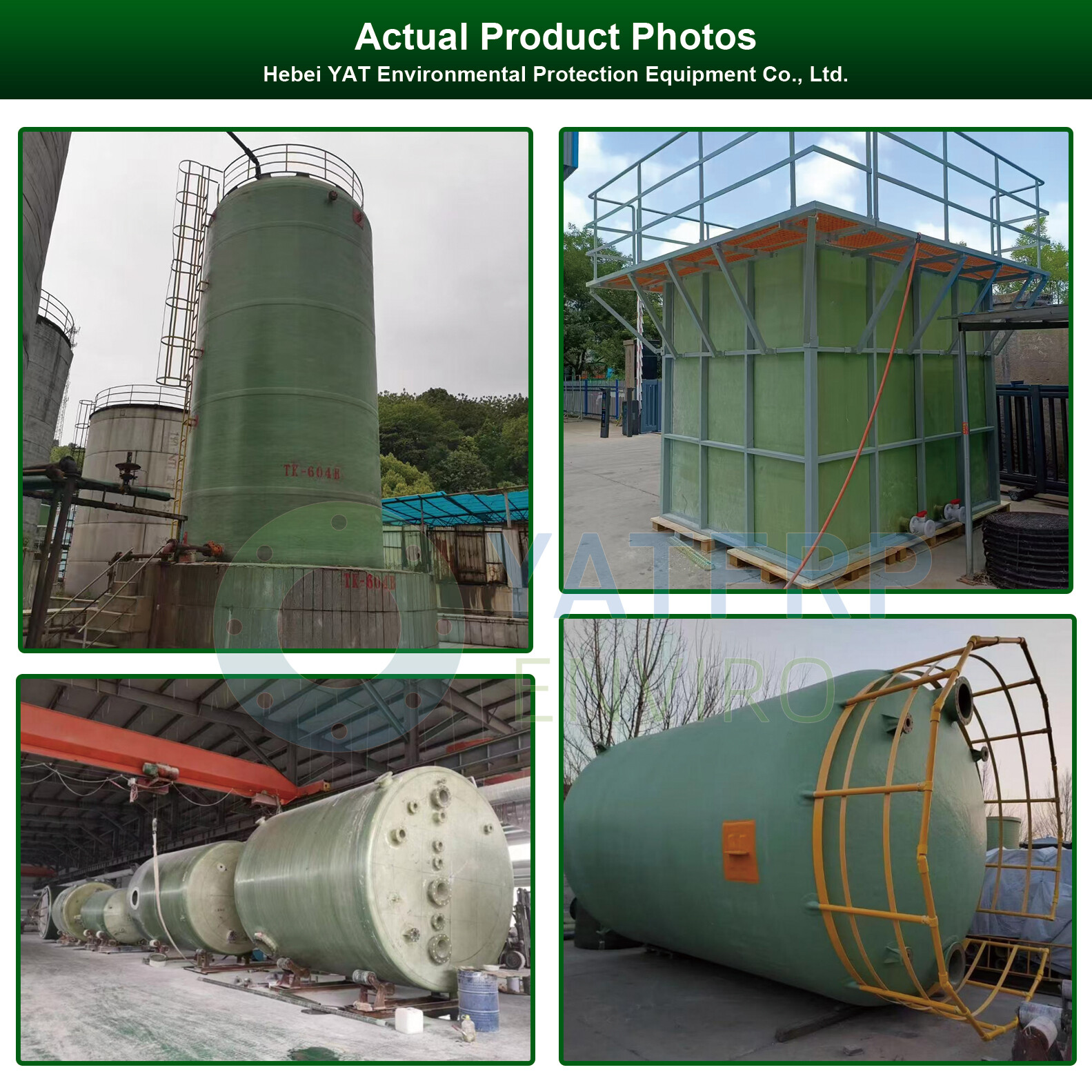 10,000-gallon FRP Storage Tank