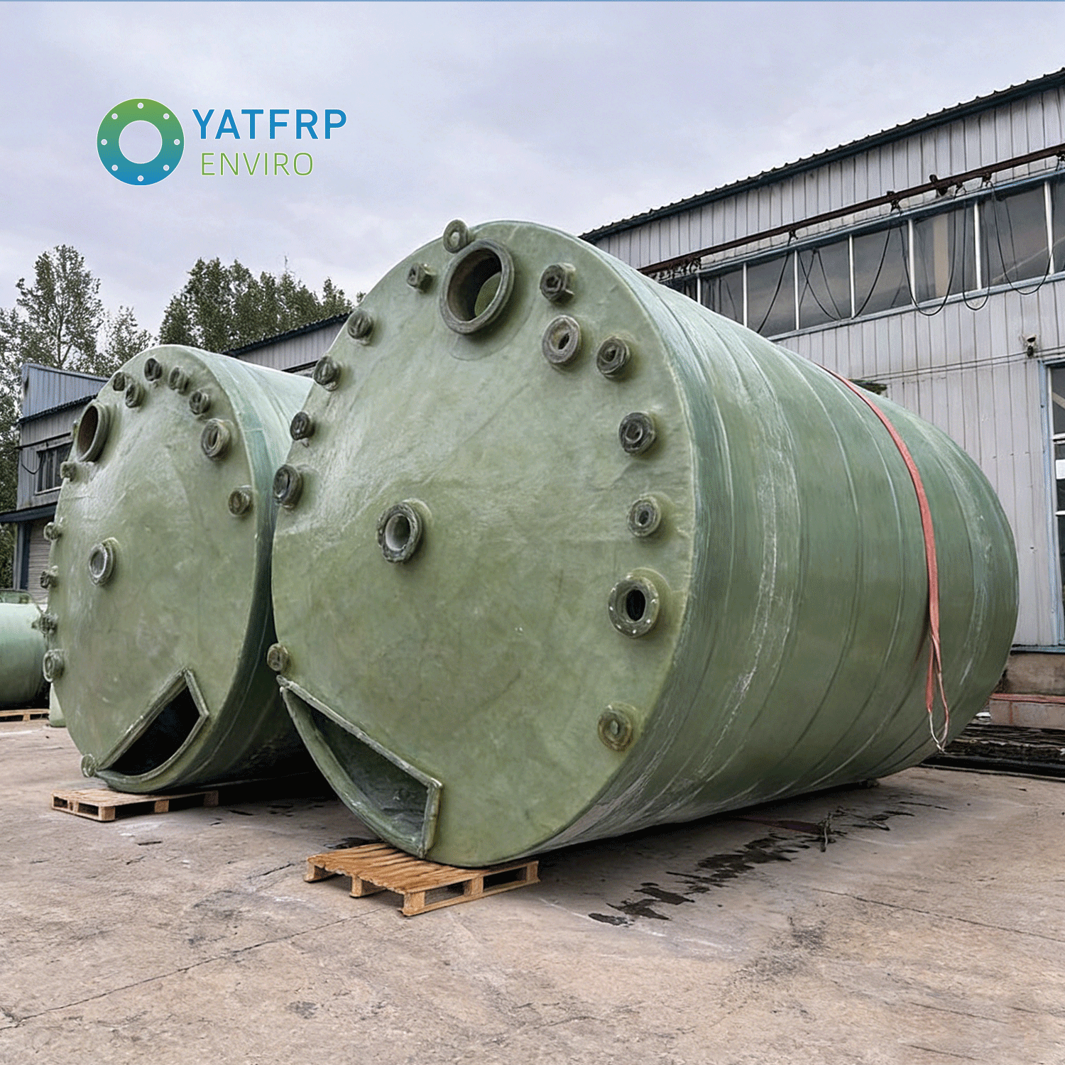FRP Chemical Storage Tank