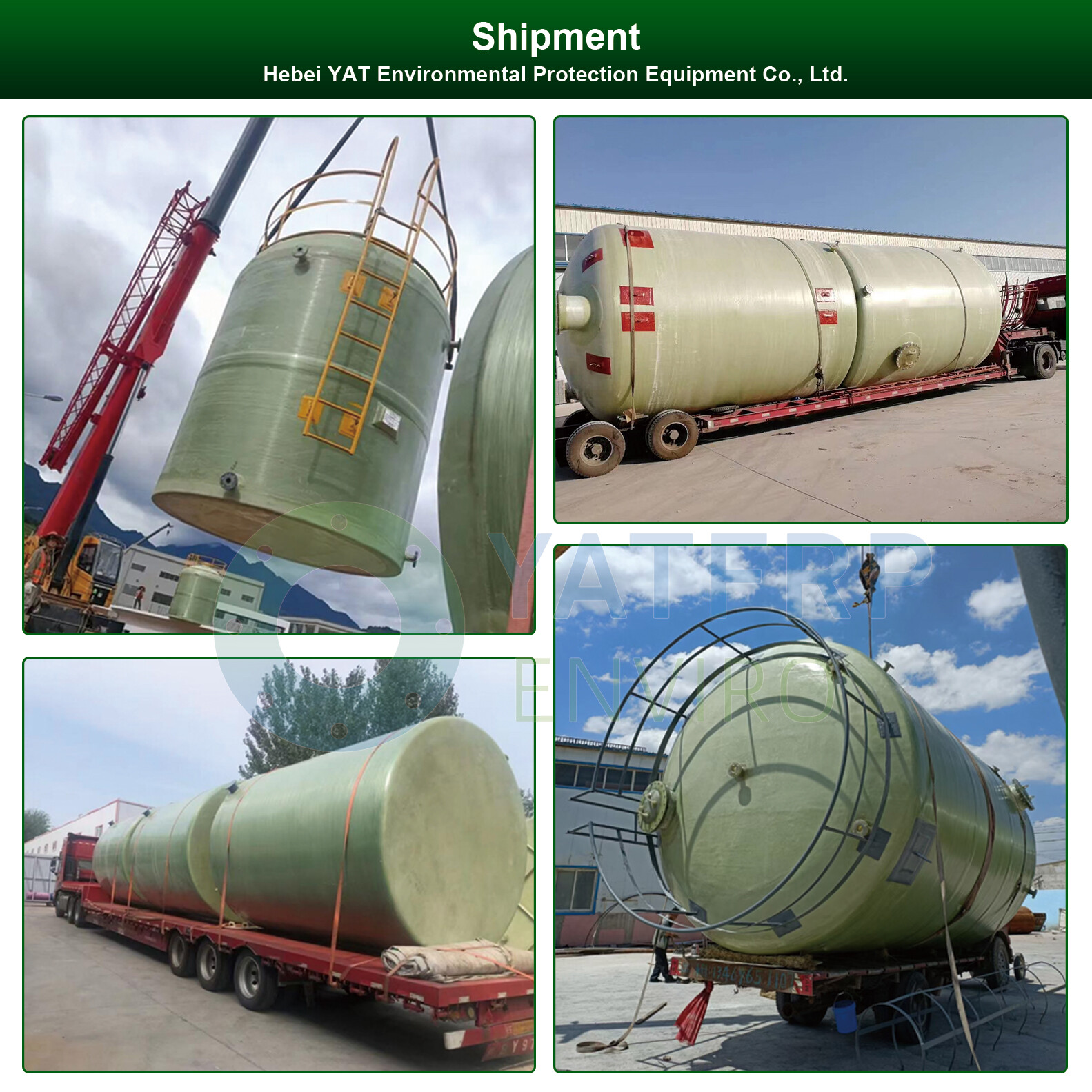FRP Water Storage Tank