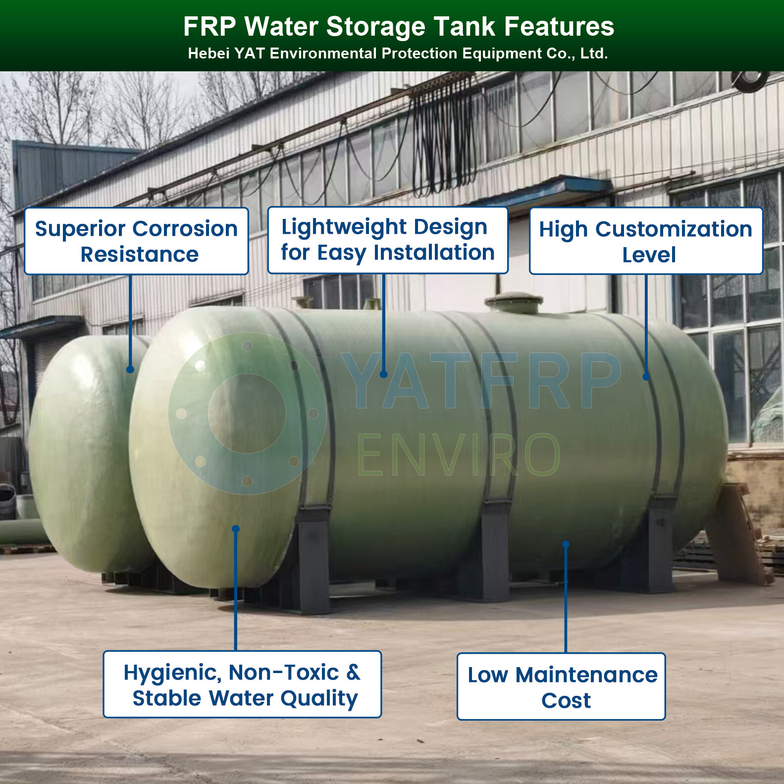 FRP Water Storage Tank