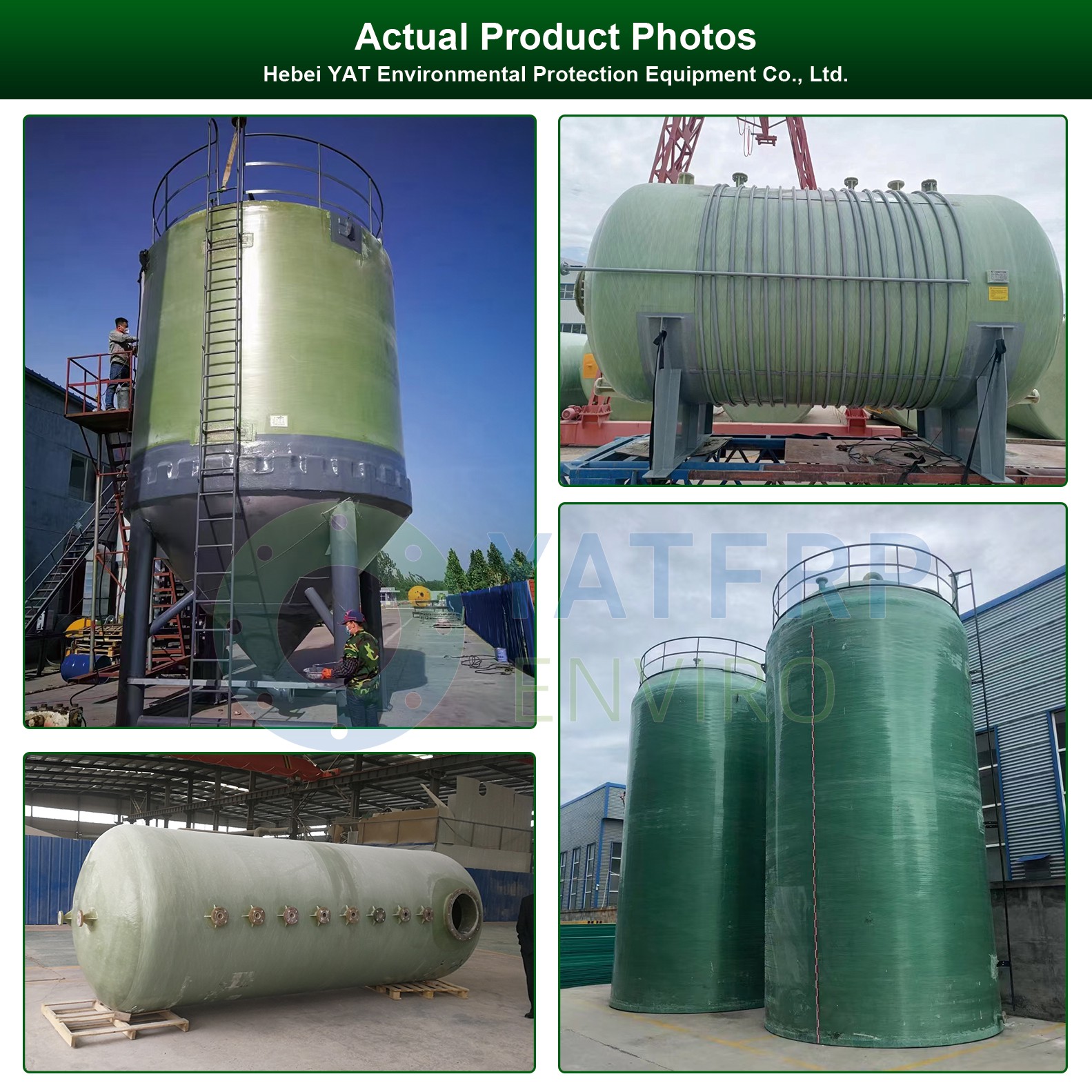 FRP Alkali Storage Tank