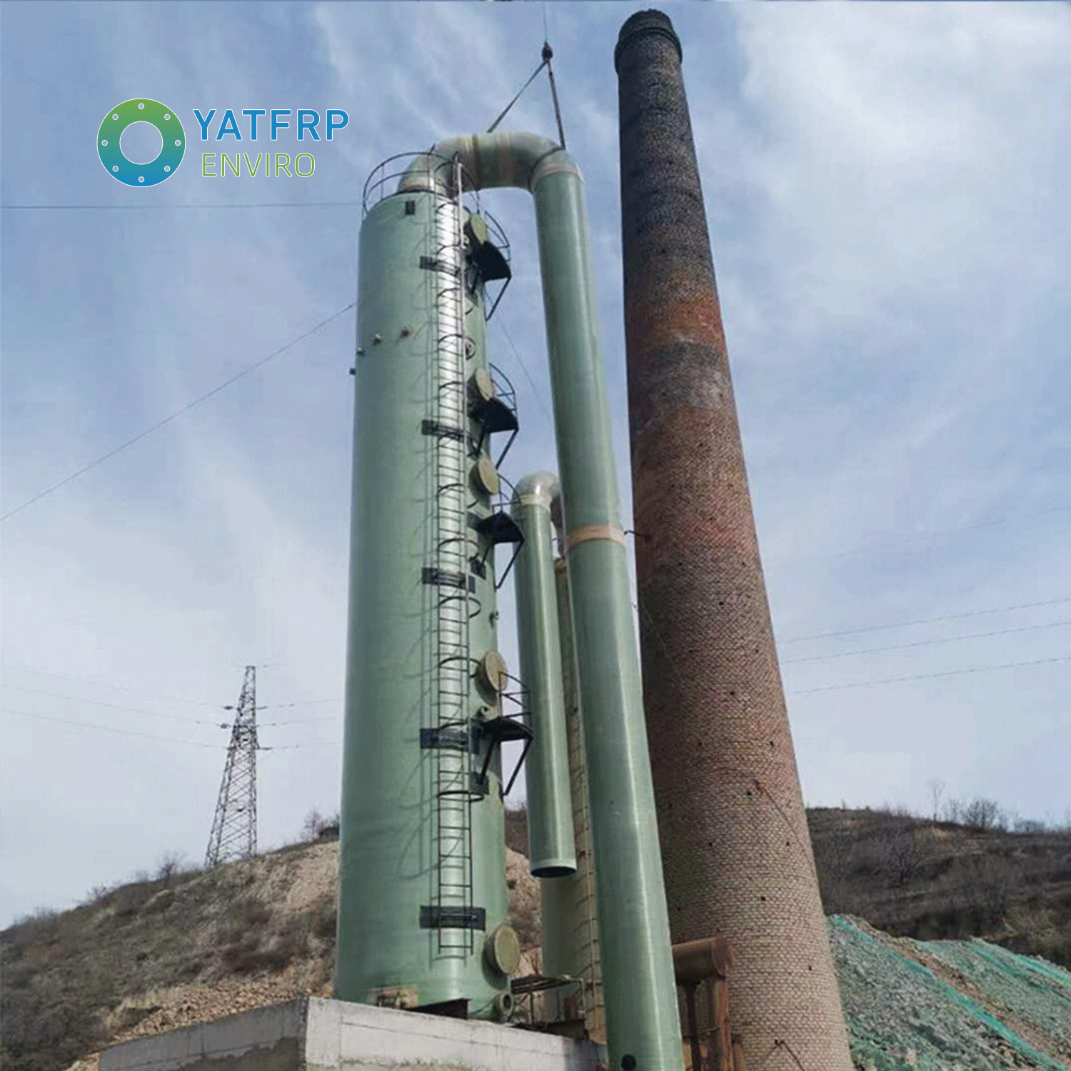 FRP Desulfurization Tower