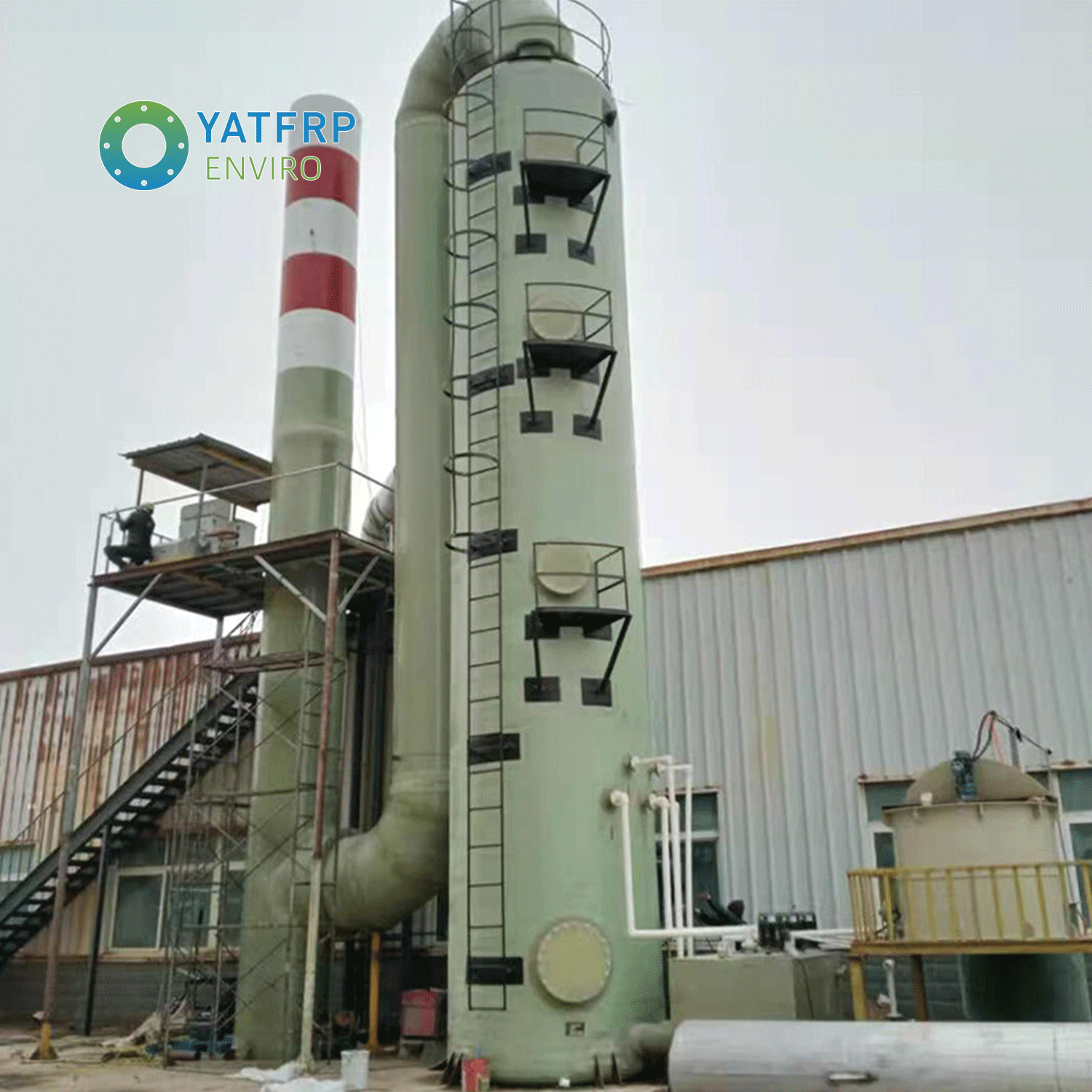 FRP Desulfurization Tower