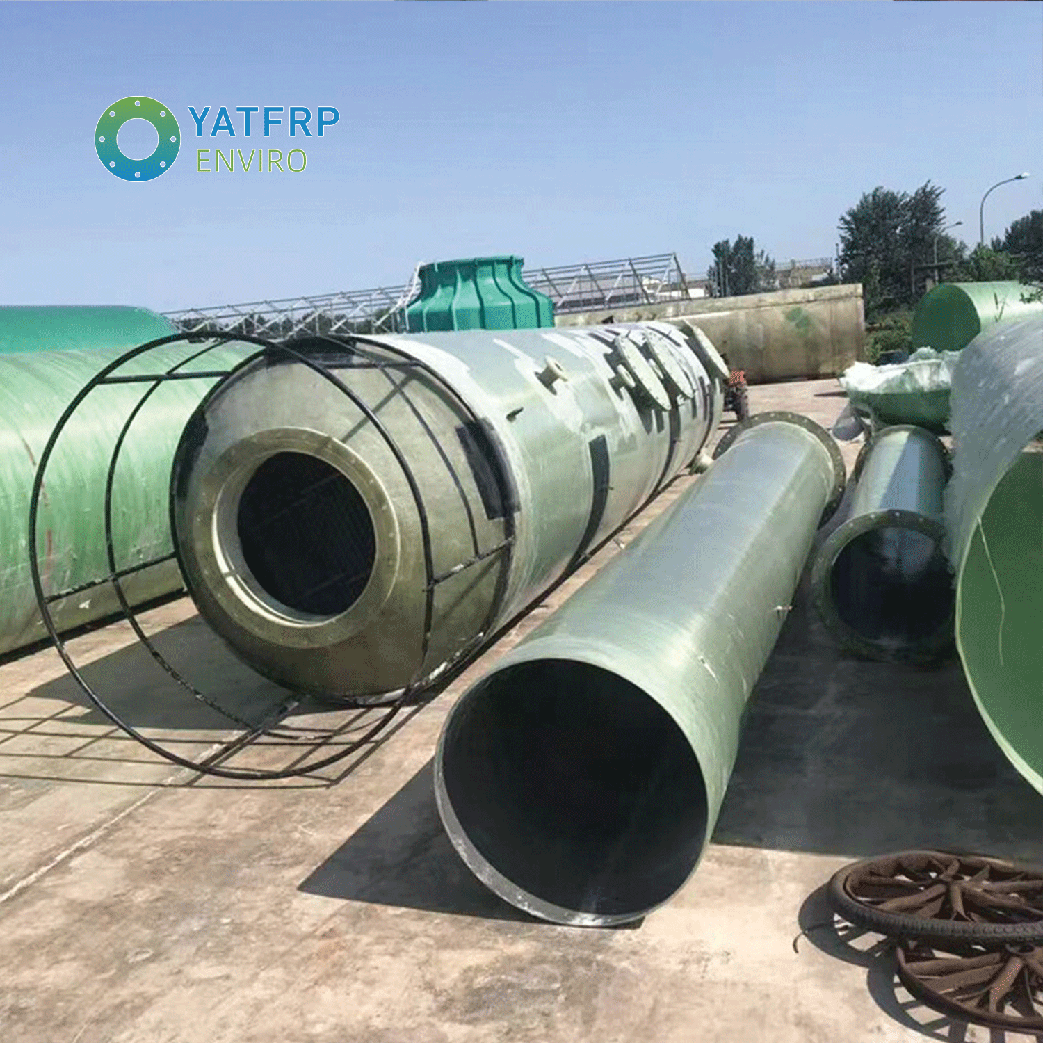 FRP Desulfurization Tower