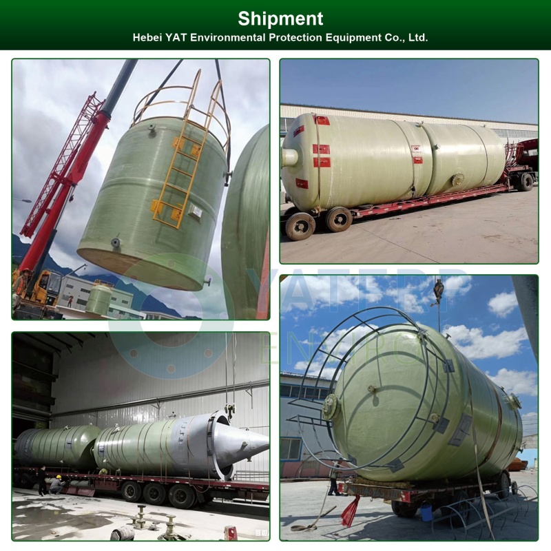 FRP Chemical Storage Tank