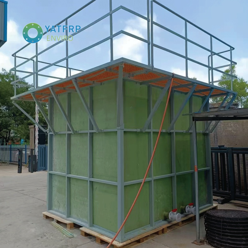 10,000-gallon FRP Storage Tank