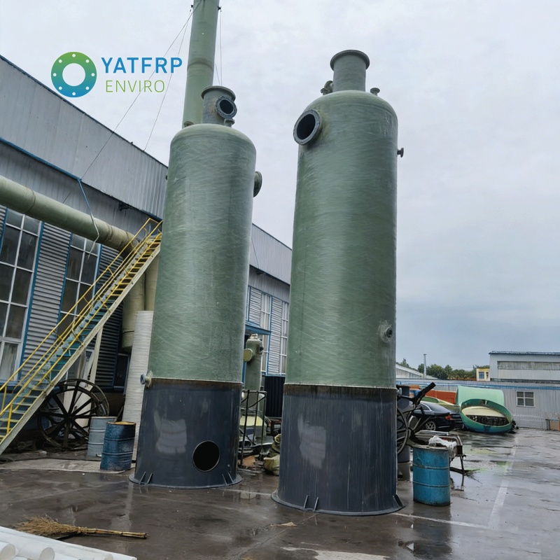 PVDF(PP+PVC)+FRP Storage Tanks